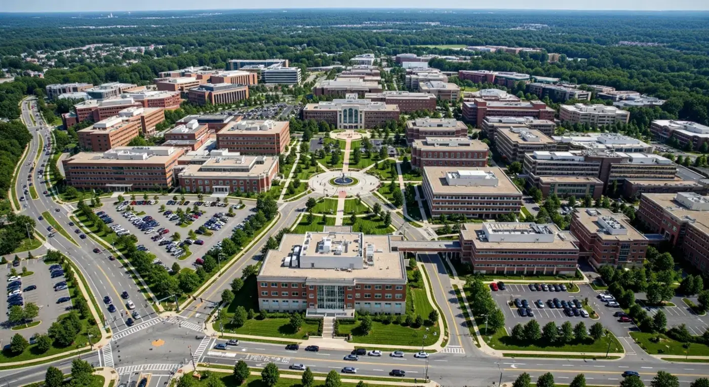 White Oak Campus representing FDA headquarters and regulatory authority